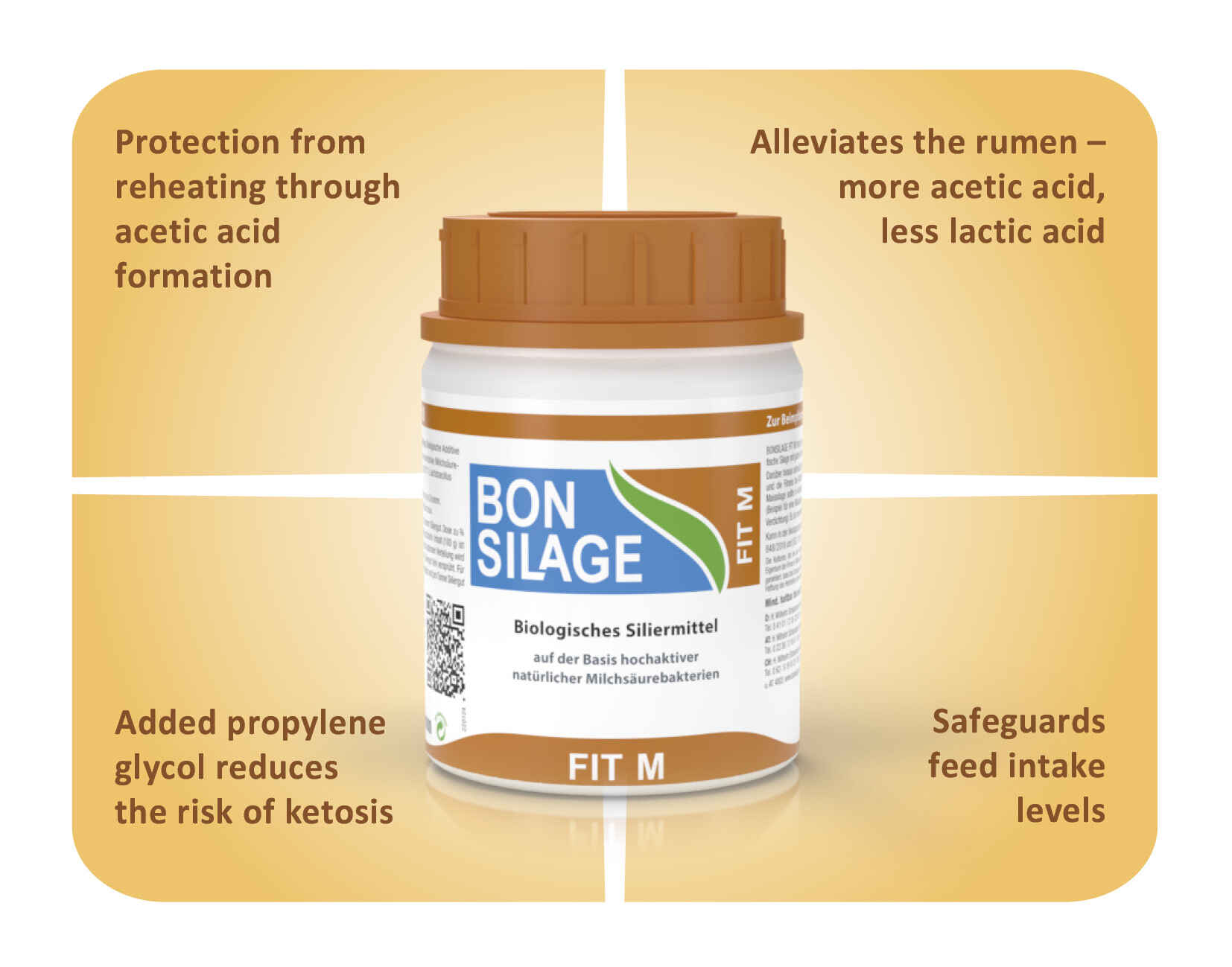 How the silage additive BONSILAGE FIT M works